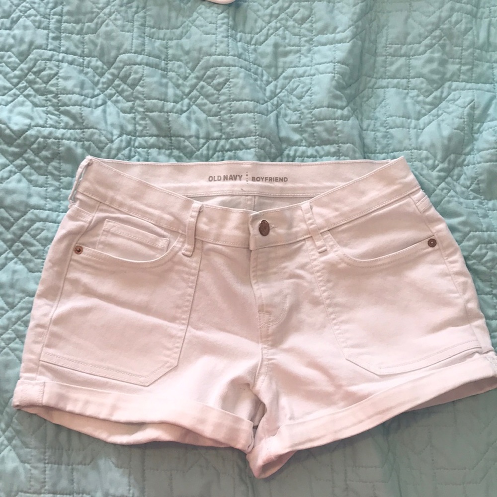 White shorts